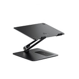 ALOGIC Elite Power Laptop Stand with Wireless Charger Svart