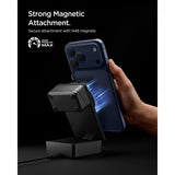 Spigen Essential 3-i-1 Sammenleggbar Trådløs Ladestasjon MagSafe Qi2 25W