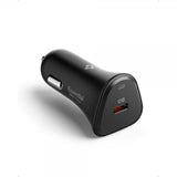 Spigen Essential Mobillader til bil 30W USB-C Svart