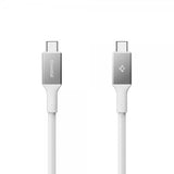 Spigen Essential Kabel Fabric USB-C/USB-C 100W 1.5m Hvit