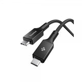 Spigen Essential Kabel Fabric USB-C/USB-C 240W 1.5m Svart