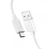 Spigen Essential Kabel USB-A/USB-C 60W 2m Hvit