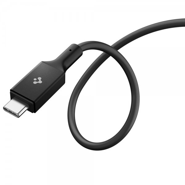 Spigen Essential Kabel USB-C/USB-C 100W 1m Svart