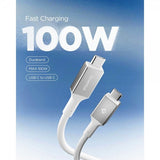 Spigen Essential Kabel USB-C/USB-C 100W 2m Hvit