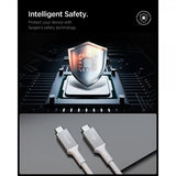 Spigen Essential Kabel USB-C/USB-C 100W 2m Hvit