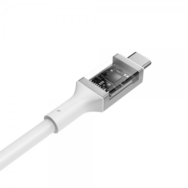 Spigen Essential Kabel USB-C/USB-C 100W 2m Hvit