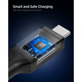 Spigen Essential Kabel USB-C/USB-C 240W 1.2m Svart