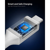 Spigen Essential Kabel USB-C/USB-C 240W 1.2m Hvit