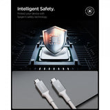 Spigen Essential Kabel USB-C/USB-C 240W 1.2m Hvit