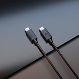 Spigen Essential Kabel USB-C/USB-C 60W 2m Svart