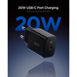 Spigen Essential Lader 20W USB-C Svart