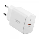 Spigen Essential Lader 20W USB-C Hvit