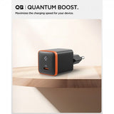 Spigen Essential Lader 30W USB-C Svart