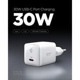 Spigen Essential Lader 30W USB-C Hvit
