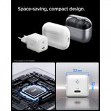 Spigen Essential Lader 30W USB-C Hvit