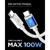 Spigen Essential Lader 45W USB-C Hvit