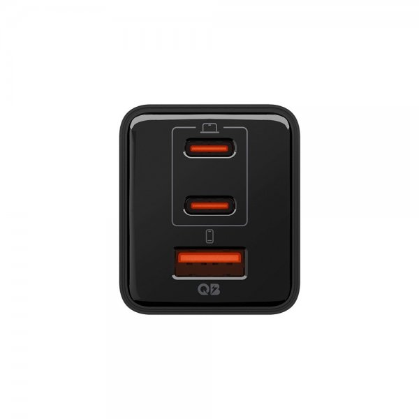 Spigen Essential Lader 47W 2xUSB-C 1xUSB-A Svart