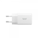 Spigen Essential Lader 47W 2xUSB-C 1xUSB-A Hvit