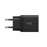 Spigen Essential Lader 47W 2xUSB-C Svart