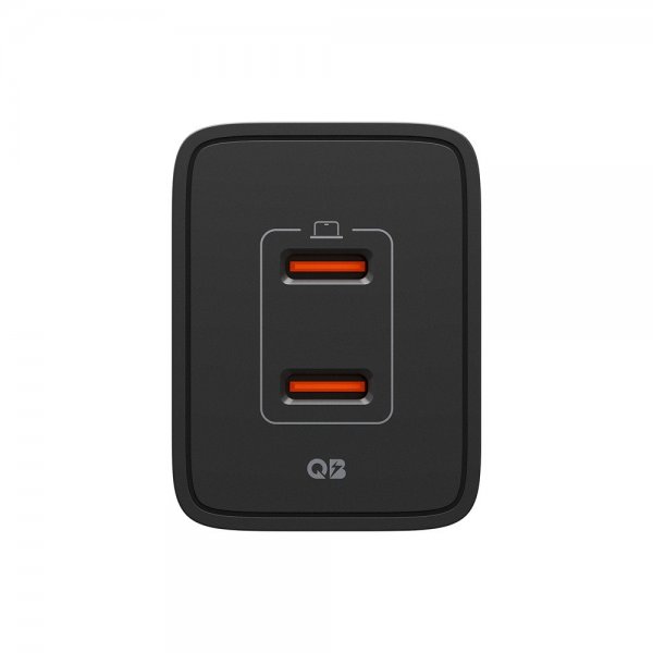 Spigen Essential Lader 47W 2xUSB-C Svart
