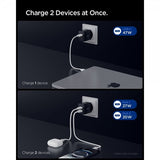 Spigen Essential Lader 47W 2xUSB-C Svart