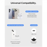Spigen Essential Powerbank med Stativ 5000 mAh 22.5W Svart