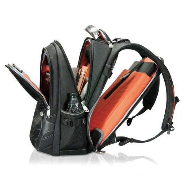Everki Concept 2 Premium Veske Svart Oransje