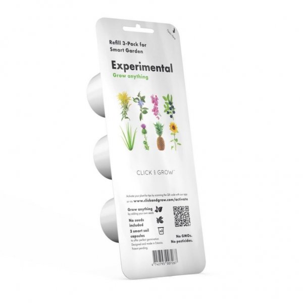 Click and Grow Smart Garden Refill 3-pakke – Eksperimentell