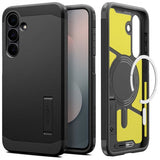 Spigen Samsung Galaxy S25 FE Deksel Tough Armor MagFit Svart