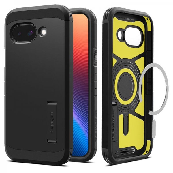 Spigen Google Pixel 9a Deksel Tough Armor MagFit Svart