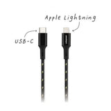 Usbepower EVERTEK XXL Kabel USB-C till Lightning 2.5m