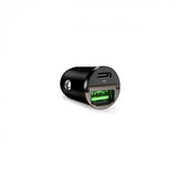 Puro Mobillader til bil Bullet 30W USB-C/USB-A Svart