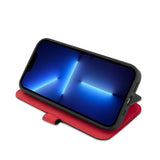 Ferrari iPhone 14 Pro Etui Carbon Effect Metal Logo Svart