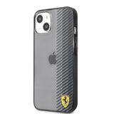 Ferrari iPhone 13 Deksel Gradient Print Logo Svart