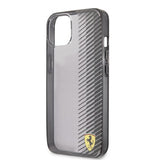 Ferrari iPhone 13 Deksel Gradient Print Logo Svart