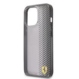 Ferrari iPhone 13 Pro Max Deksel Gradient Print Logo Svart