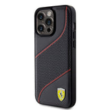 Ferrari iPhone 15 Pro Max Deksel Perforert Svart