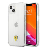 Ferrari iPhone 13 Deksel 3D Stripes Transparent
