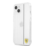 Ferrari iPhone 13 Deksel 3D Lines Svart Transparent