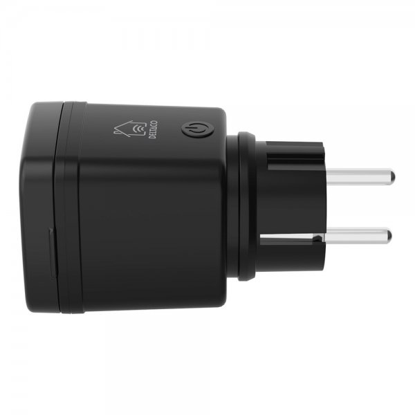 Deltaco Smart Home Smart plugg for utendørsbruk WiFi IP44