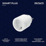 Deltaco Smart Home Smart Plugg WiFi Fjernbryter