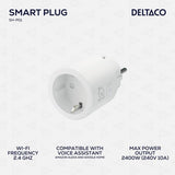 Deltaco Smart Home Smart Plugg WiFi Fjernbryter