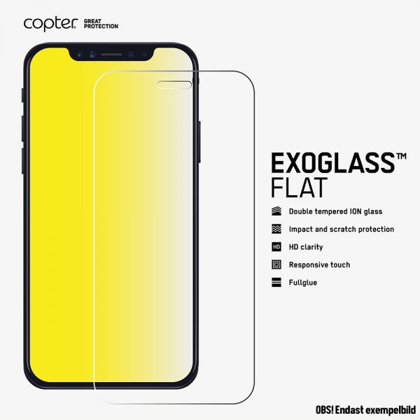 Copter Skjermbeskytter till iPad Pro 11 (gen 1/2/3/4) ExoGlass Flat Herdet glass