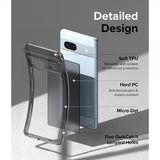 Ringke Google Pixel 7a Deksel Fusion Matte Smoke Black