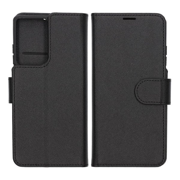 Motorola Edge 50 Fusion Etui 2 Kortlomme Svart