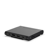 Satechi OnTheGo Sammenleggbart Stativ & USB-hub Space Black