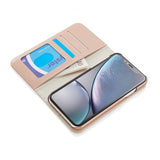 Pipetto iPhone XR Sak Magnetic Folio Avtakbart Deksel Dusty Pink
