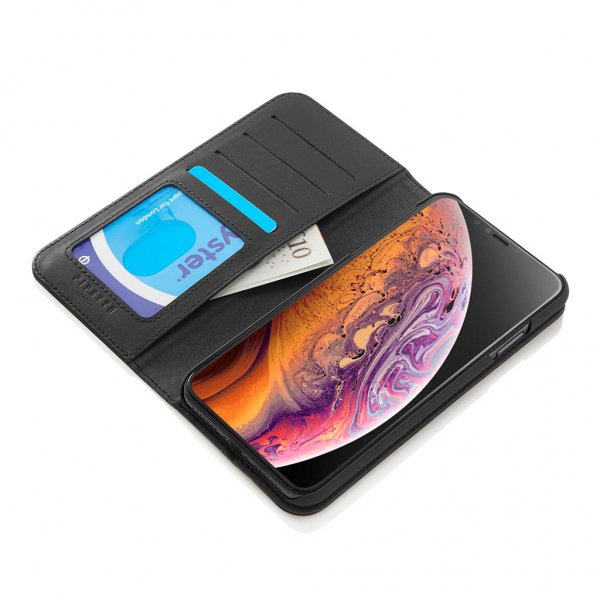 Pipetto iPhone X/Xs Etui Magnetic Folio Svart