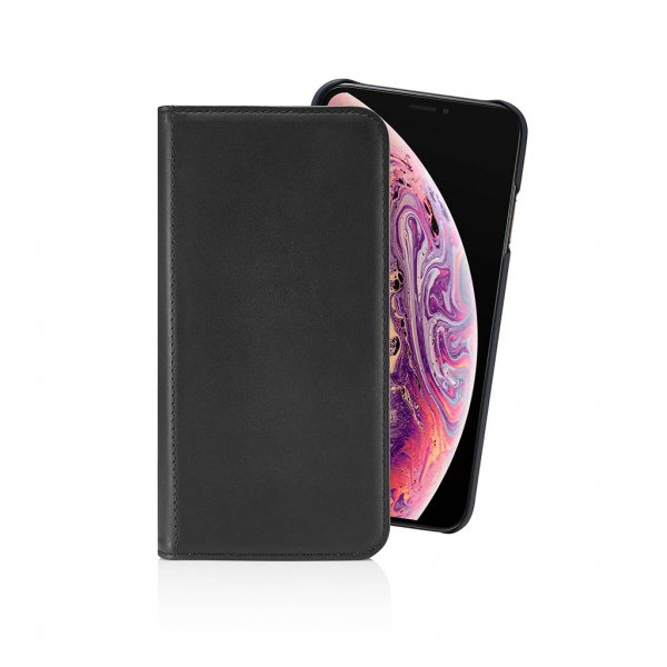 Pipetto iPhone X/Xs Etui Magnetic Folio Svart