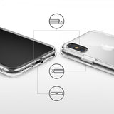 Ringke iPhone X/Xs Deksel Fusion Clear
